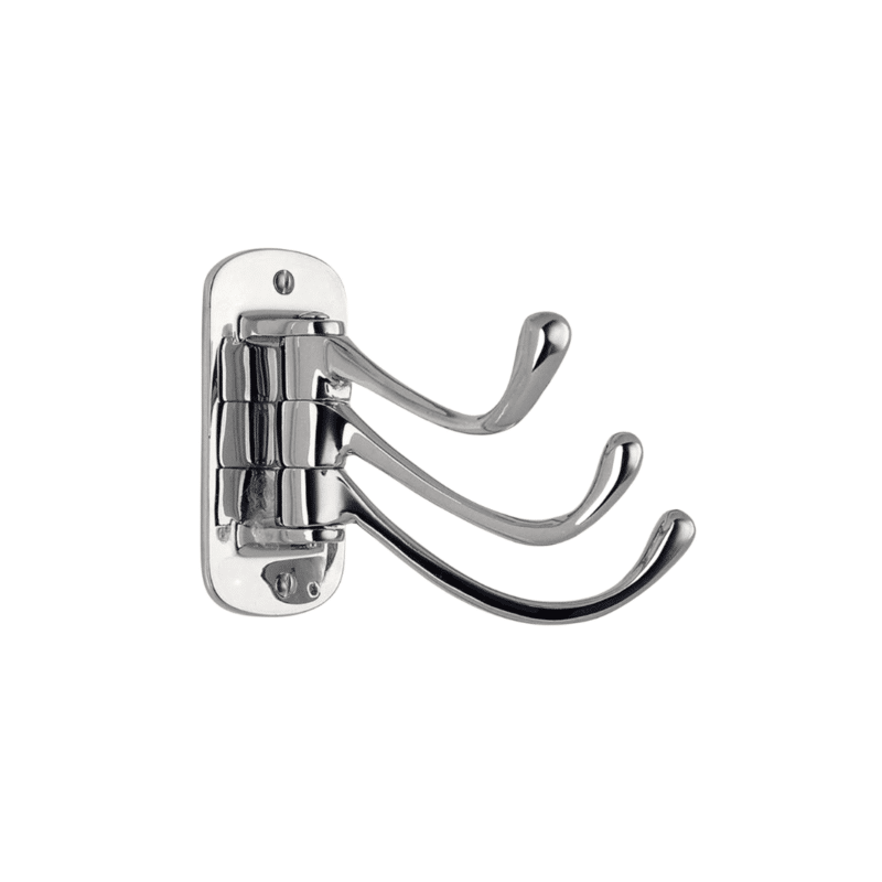 Gancho Triple Cromo Metalflu 70220