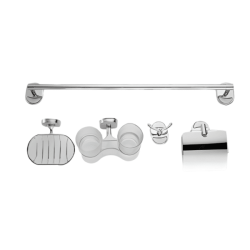 Juego de Accesorios de Cromo 5 PZA JAZ9106