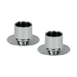 Juego de Chapetones Cromo Rugo RE-15