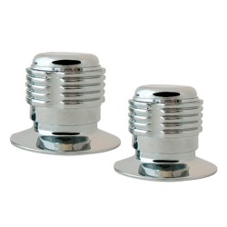 Juego de Manerales Ares con Chapetón Cromo Metalflu 14395