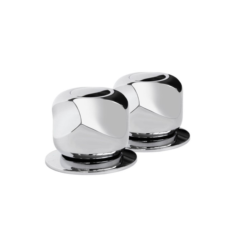 Juego de Manerales Ronda con Chapetón Cromo Metalflu 14469