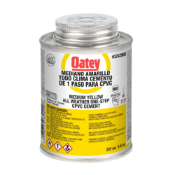 Cemento para CPVC Gold Flowguard Oatey 237ml (8 Oz) 32429MX