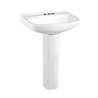 Lavabo con Pedestal Victoria Blanco Kisson