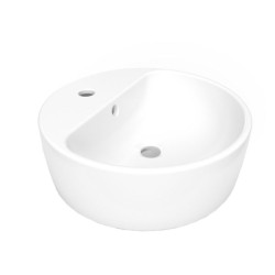 Lavabo de  Sobreponer Morea Blanco 1 Perforación Helvex LV MOREA1