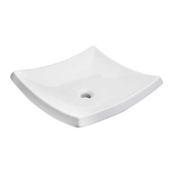 Lavabo de Sobreponer Trazzo Blanco Helvex LV TRAZZO