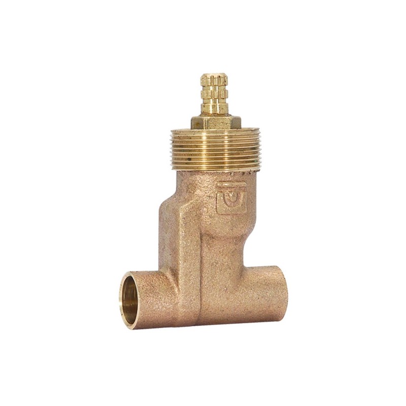 Llave de empotrar Soldable, para regadera Compresión (Juego) Urrea 652