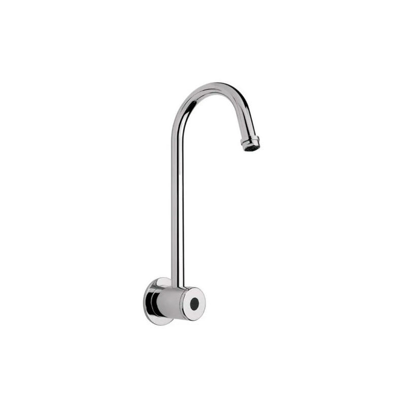 Llave de Lavabo Electrónica de Sensor de Baterías a Pared TV-203 Helvex