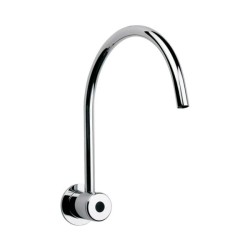 Llave de Lavabo Electrónica de Sensor de Corriente Electrica a Pared TV-201-C Helvex