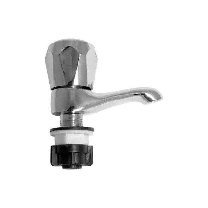 Llave Individual para Lavabo Cromada Miber GL-IN100