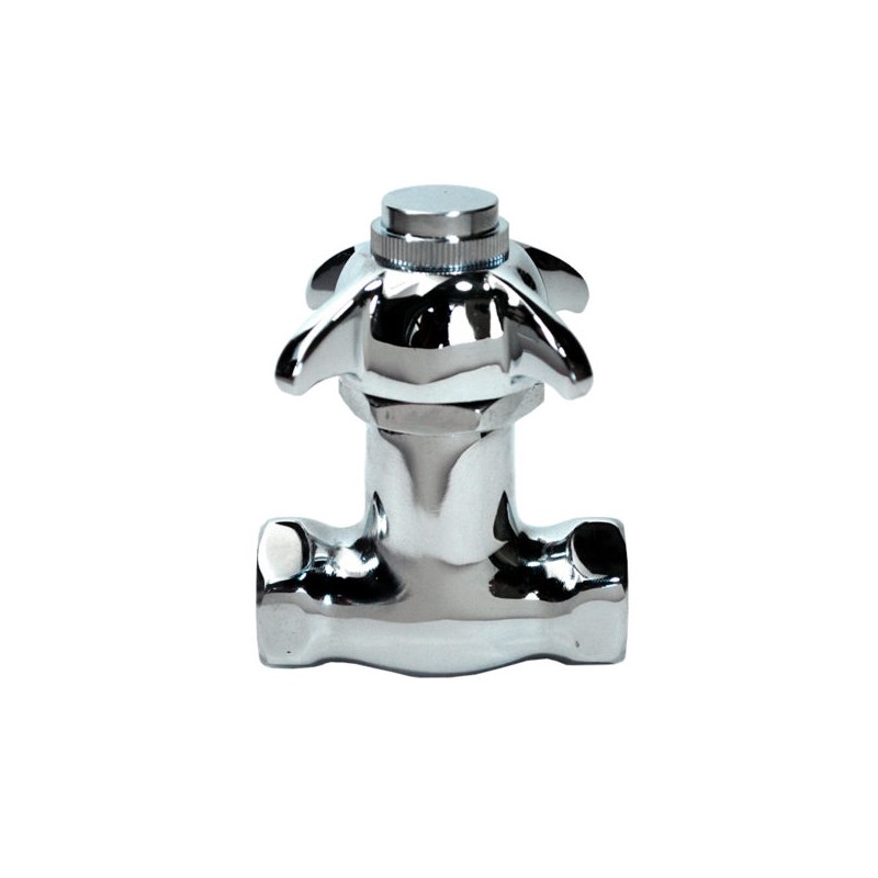 Llave para Mingitorio de Latón con Resorte Maneral de Cruz Metalflu 01187