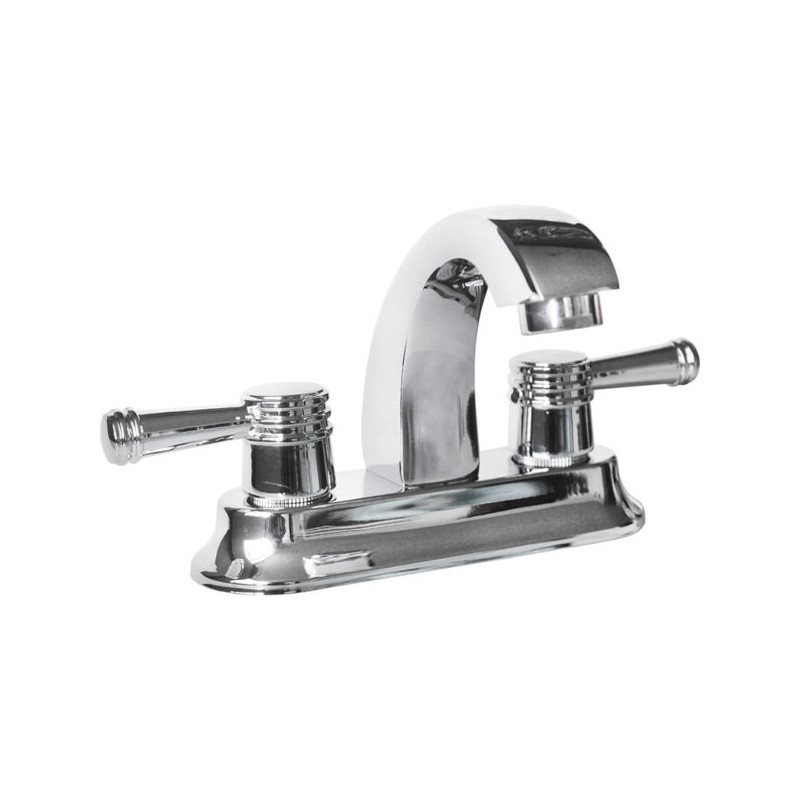 Mezcladora para Lavabo 4? Adana Cromo Metalflu 04641