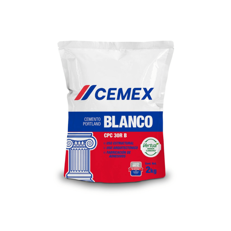 Cemento Blanco 2 Kg Cemex