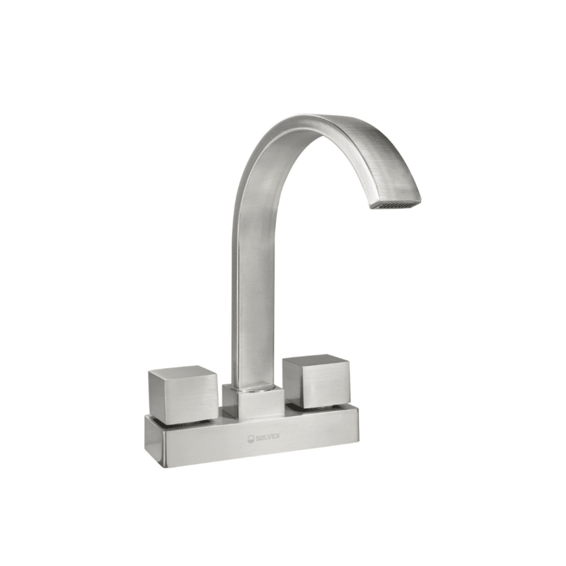 Mezcladora para Lavabo 4? Cromo Solvex SP-40060