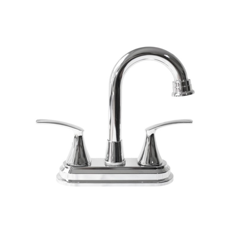 Mezcladora para Lavabo 4? Delio Cromo Metalflu 04436