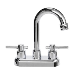 Mezcladora para Lavabo 4? Feres Cromo Metalflu 04491