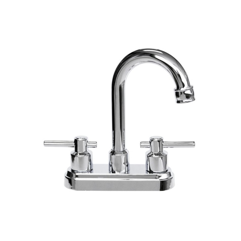 Mezcladora para Lavabo 4? Feres Cromo Metalflu 04491