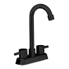 Mezcladora para Lavabo 4? Negro MBF4002N
