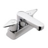 Mezcladora para Lavabo Cromo Línea Deco Proyecta ME4-DC-01