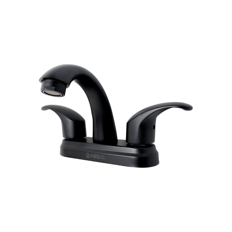 Mezcladora para Lavabo Negro Mate Meer MZL4121