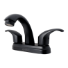 Mezcladora para Lavabo Negro Mate Meer MZL4121