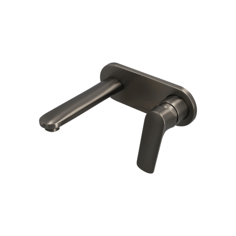 Monomando a Muro para Lavabo Cassia Gun Metal Urrea 9436LU.6