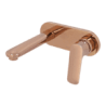Monomando a Muro para Lavabo Cassia Rose Gold Champagne Urrea 9436LU.7