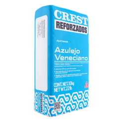 Crest Azulejo Veneciano Blanco 10 Kg