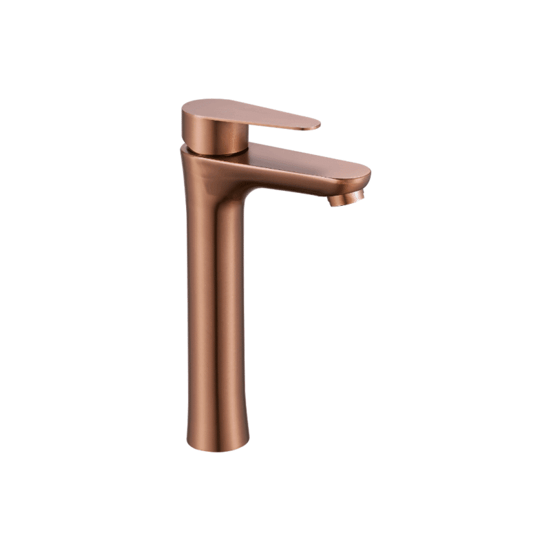 Monomando Alto para Lavabo Bronce Dica 4439.8