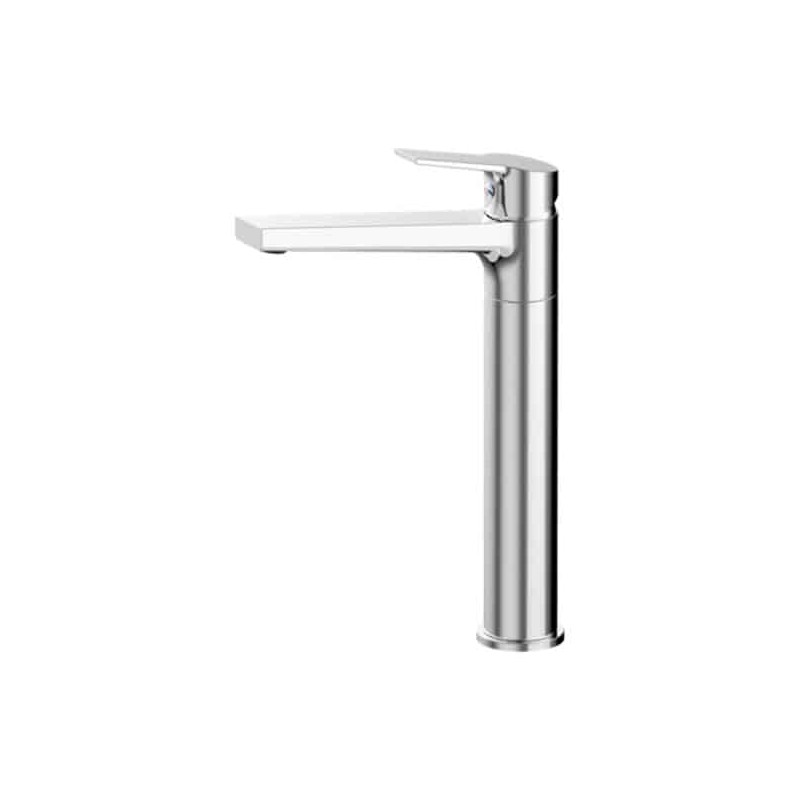 Monomando Alto para Lavabo Cromo Contract Basic 30 CM Tecnobath TB30.031