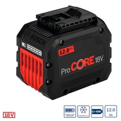 Batería de Iones de Litio Bosch ProCORE 18V 12,0 Ah