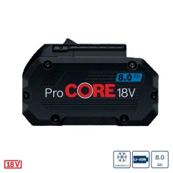 Batería de Iones de Litio Bosch ProCORE 18V 8,0 Ah