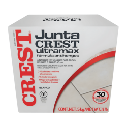 Junta Crest Ultramax Blanco 5 Kg