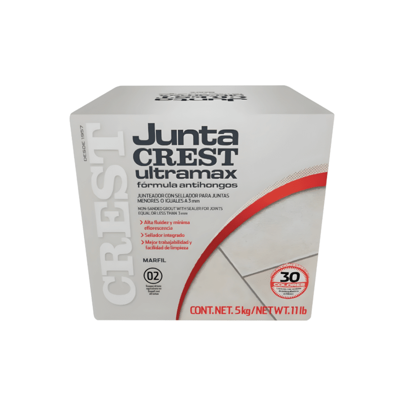 Junta Crest Ultramax Marfil 5 Kg