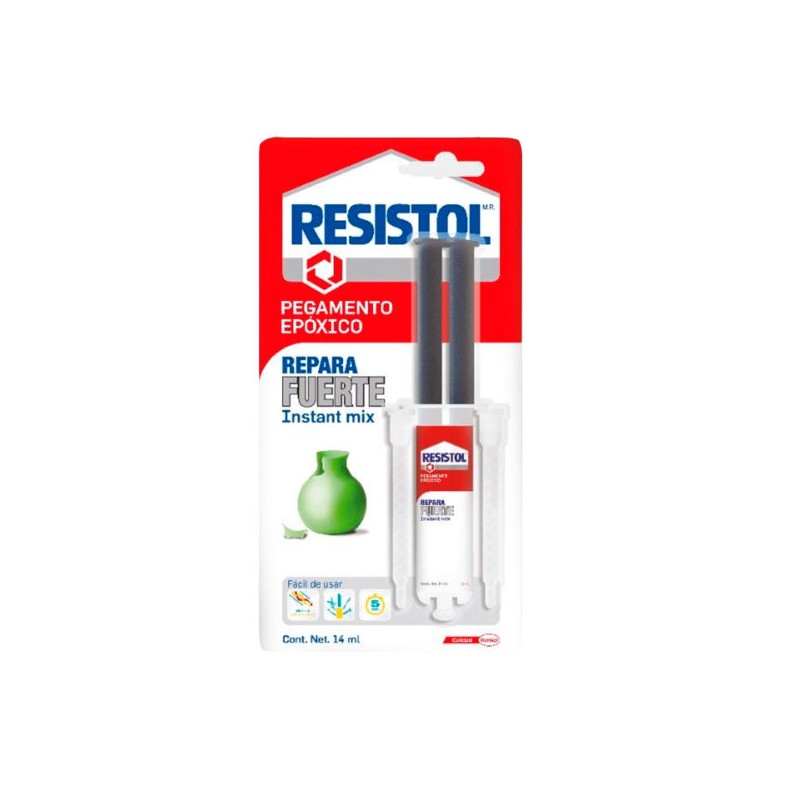 Liquido Epóxico Repara Fuerte Instant Mix 14ml Resistol