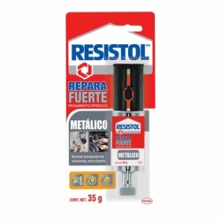 Liquido Epóxico Repara Fuerte Metálico 25g Resistol