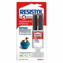 Liquido Epóxico Repara Fuerte Transparente 25ml Resistol