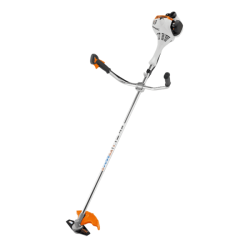 Desbrozadora a Gasolina 1 HP Vástago Recto y Manillar Abierto con Autocut 25-2 y Cortahierbas 230 Stihl FS 55