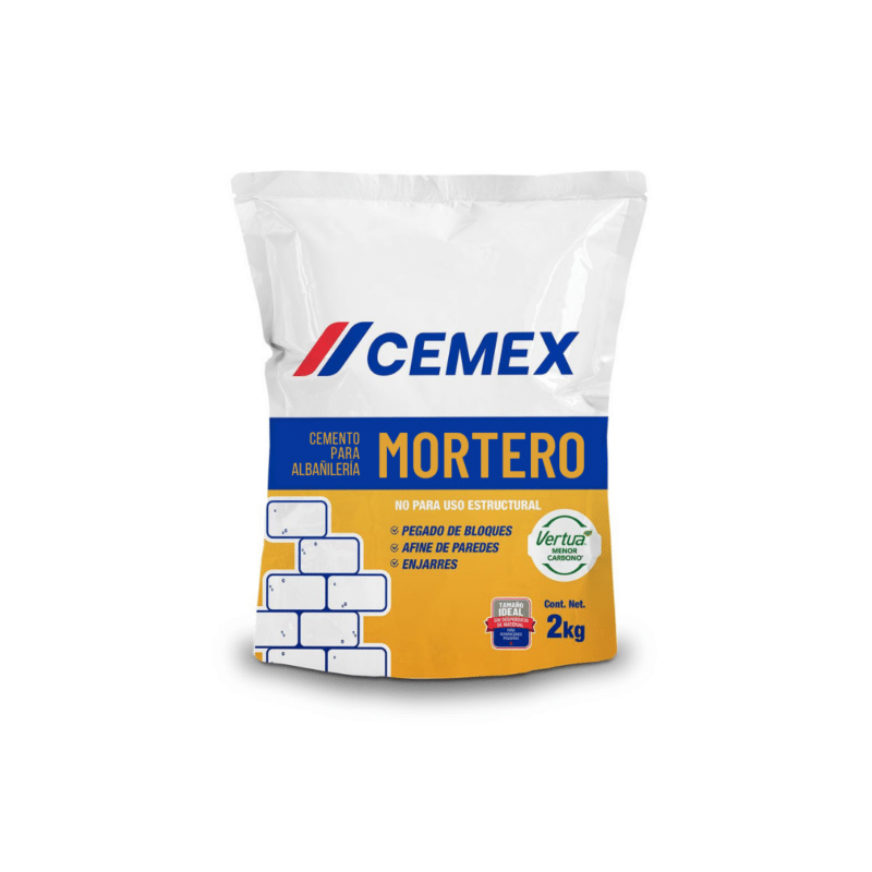 Mortero Óptimo 2 Kg Cemex