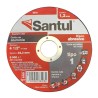 Disco Abrasivo de Corte Extrafino Metal Corte Recto 4-1/2? Santul 8008