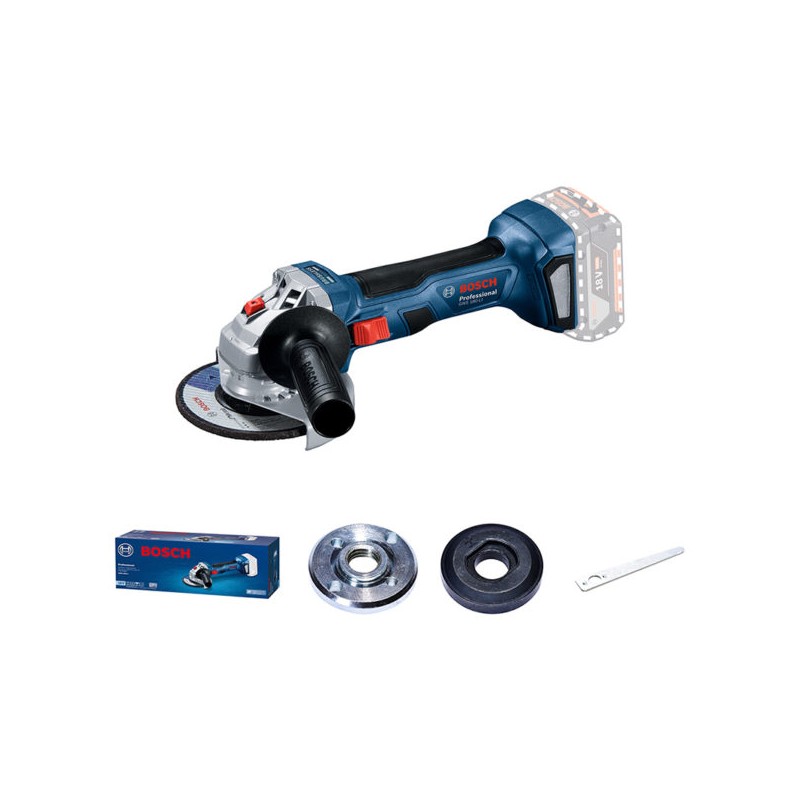 Esmeril Angular Profesional Inalámbrico 5? Brushless 18V sin Batería Bosch GWS 180 LI