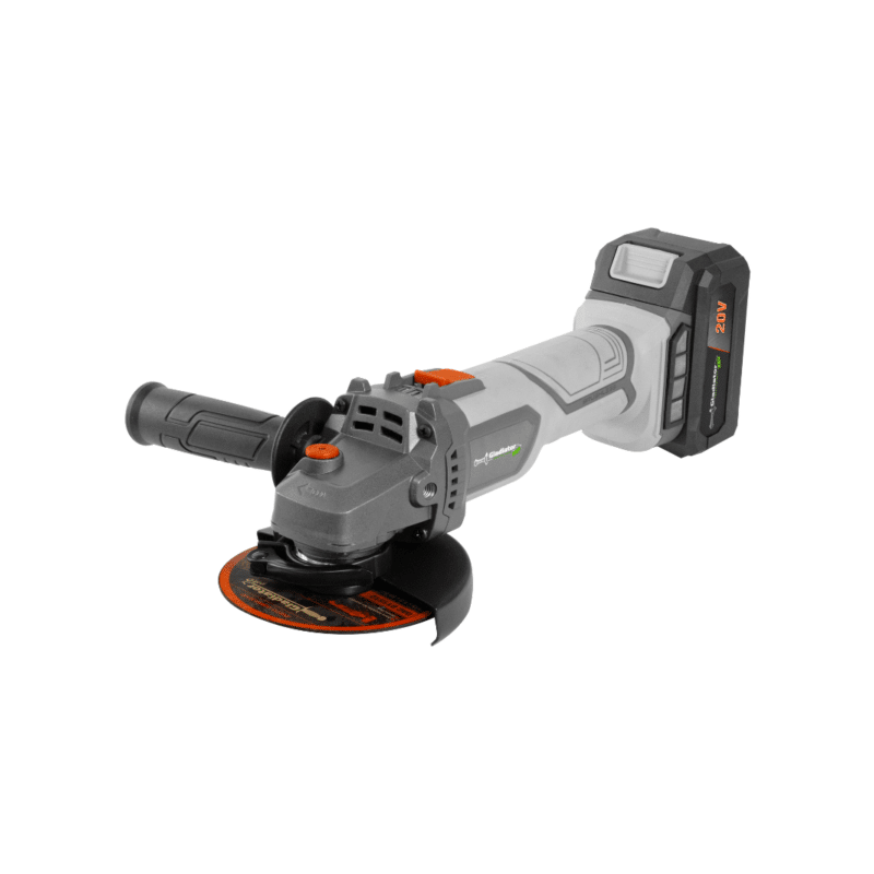 Esmeriladora Angular Inalámbrica 4-1/2? 20V 9000rpm Gladiator AA 815/20 C1