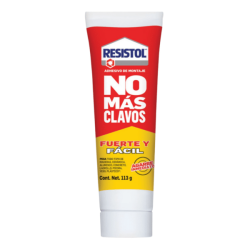 Pegamento de Montaje No Mas Clavos, Fuerte y Fácil 113g Resistol