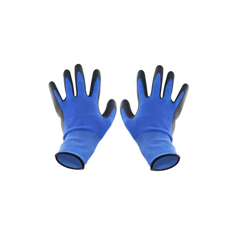 Guantes de Poliéster con Nitrilo Medianos Santul 8884