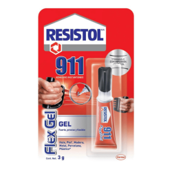 Pegamento Instantáneo 911 Flex Gel 3g Resistol