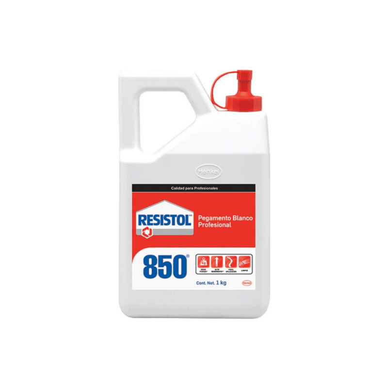 Pegamento Profesional Blanco 1kg, 850® Resistol