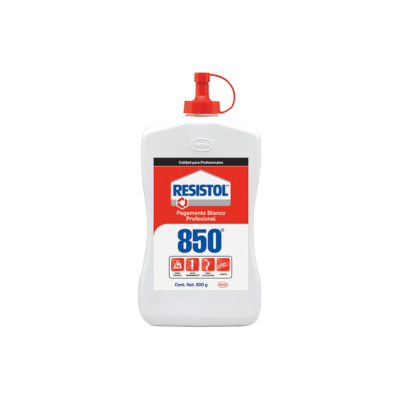 Pegamento Profesional Blanco 500ml, 850® Resistol