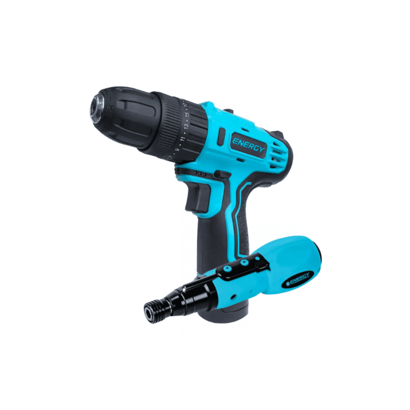 Kit Rotomartillo Recargable 3/8? 12V DDI10/2/12 C1 + Atornillador Recargable 4V SD24 Energy SDDI24