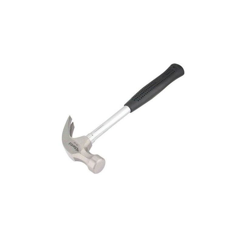 Martillo Uña Curva 16oz Mango Tubular con Neopreno de 12? Santul 7043