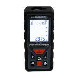Medidor Láser de Área, Distancia y Volumen 100 metros Gladiator MDL 8100/1