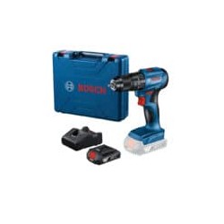 Rotomartillo inalámbrico de 1/2? 18V Brushless en Maletín (1 batería 18V de 2.0 Ah+1 cargador GAL 18V-20) Bosch GSB 185-LI